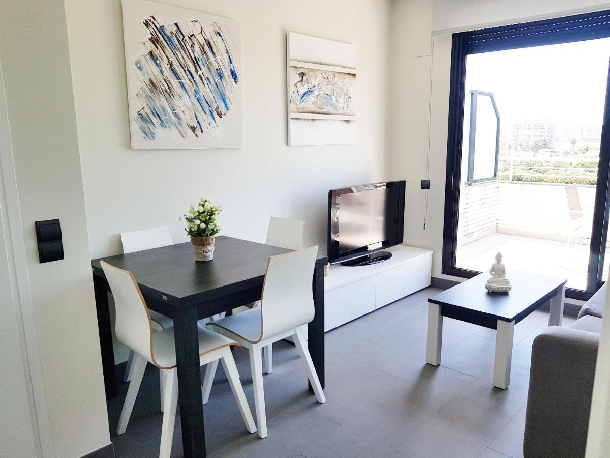 Atico Aqua Peniscola, 1ª Linea De Playa, Parking Y Piscina Leilighet Eksteriør bilde