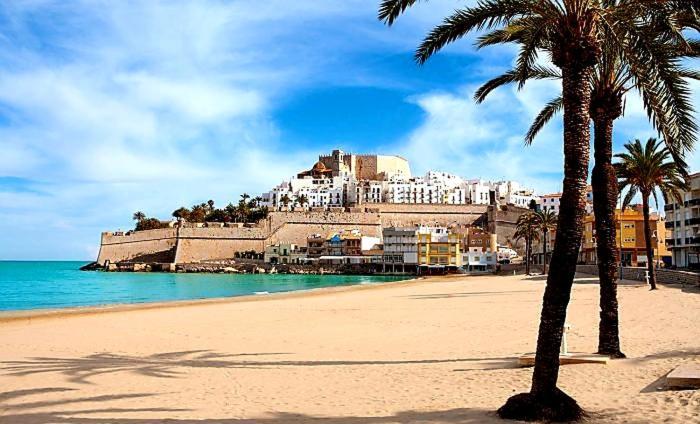 Atico Aqua Peniscola, 1ª Linea De Playa, Parking Y Piscina Leilighet Eksteriør bilde