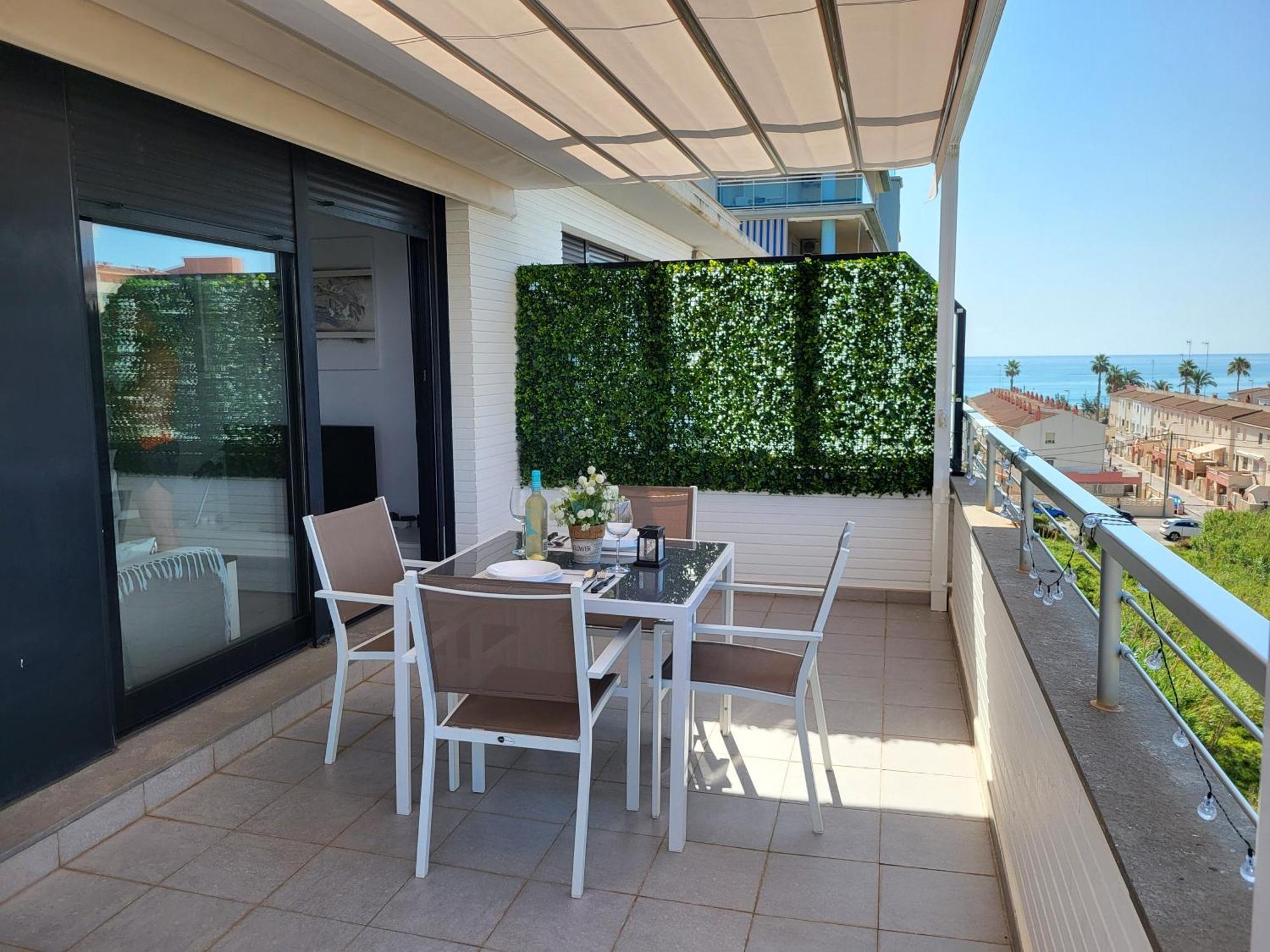 Atico Aqua Peniscola, 1ª Linea De Playa, Parking Y Piscina Leilighet Eksteriør bilde